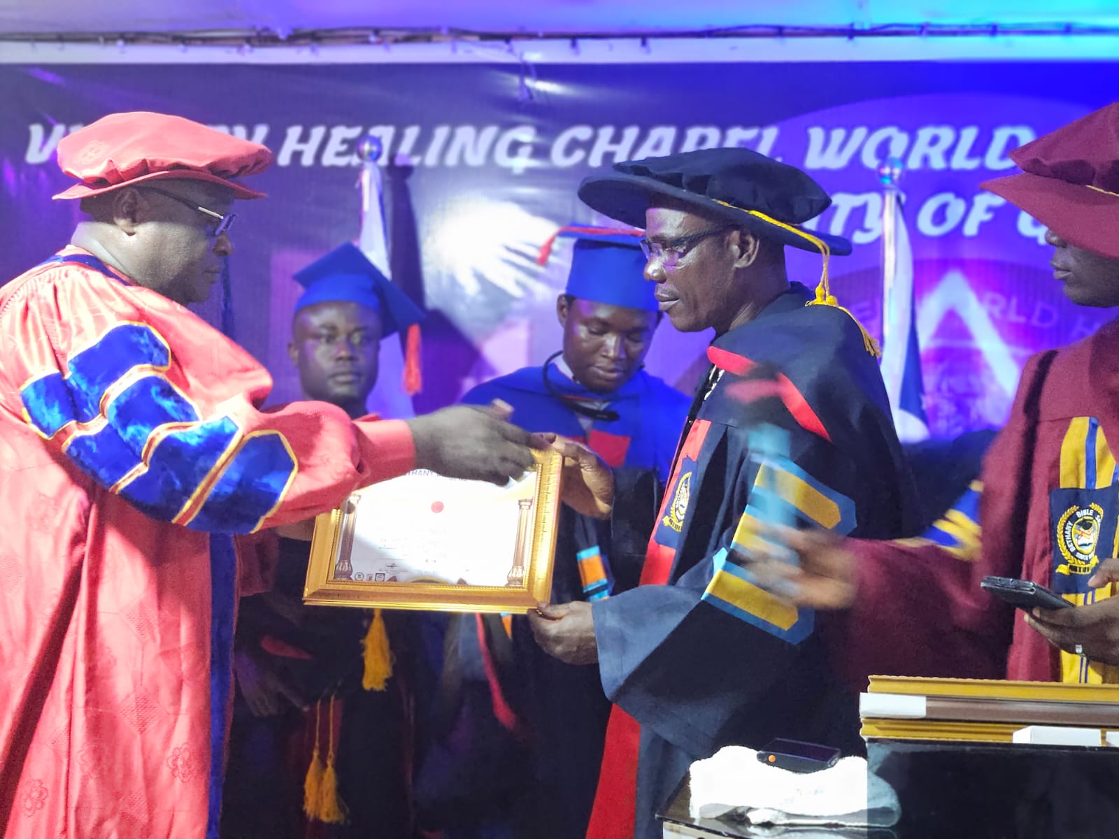 Honourary Doctorate Dr Harding